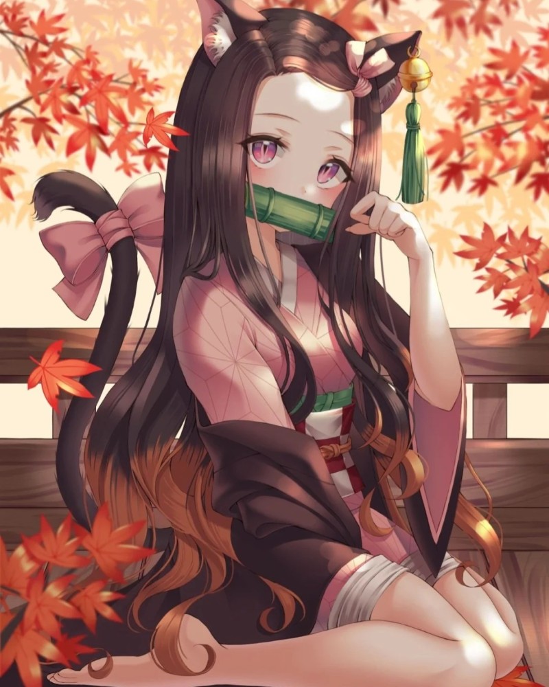 hình ảnh nezuko cute 33
