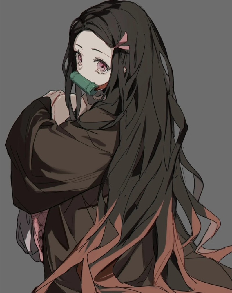 hình ảnh nezuko cute 4