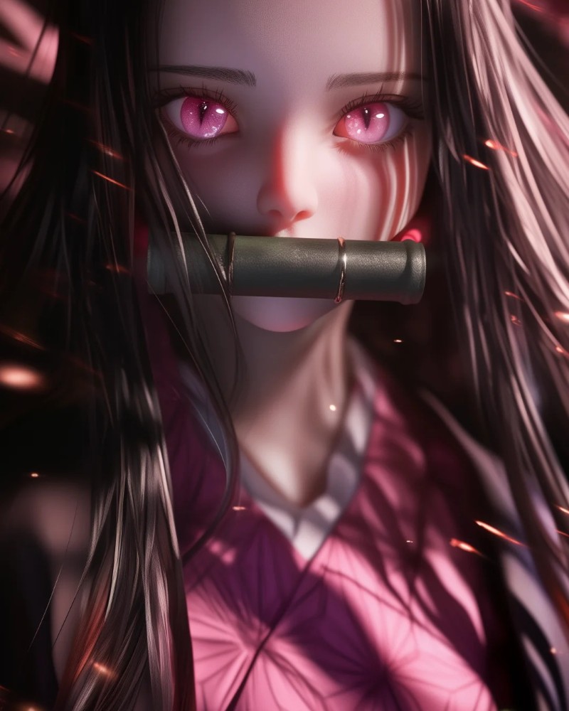 hình ảnh nezuko cute 5