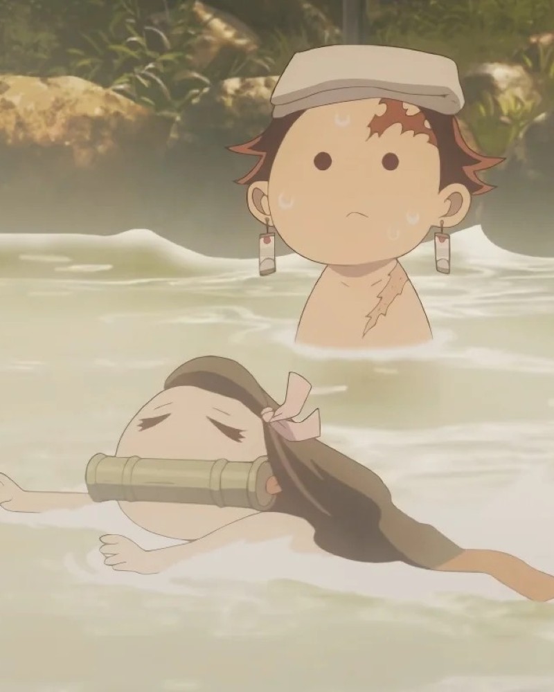hình ảnh nezuko và tanjiro cute