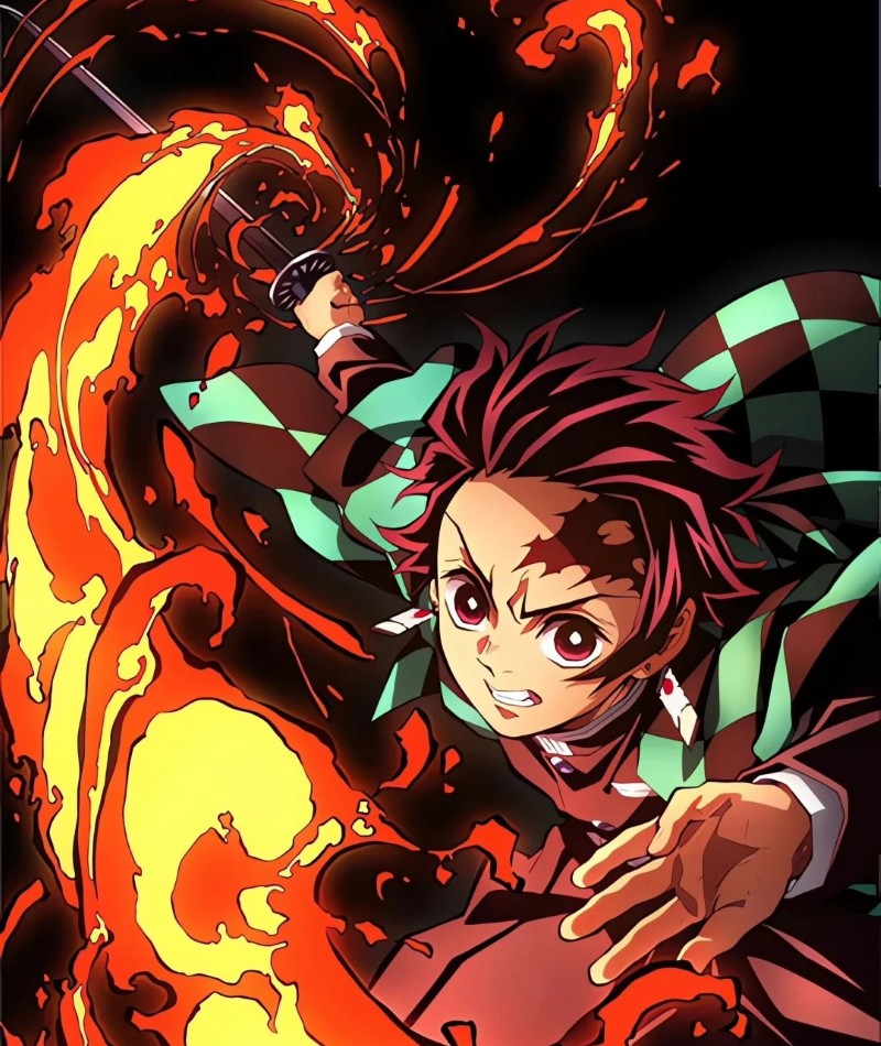 hình ảnh tanjiro hóa quỷ