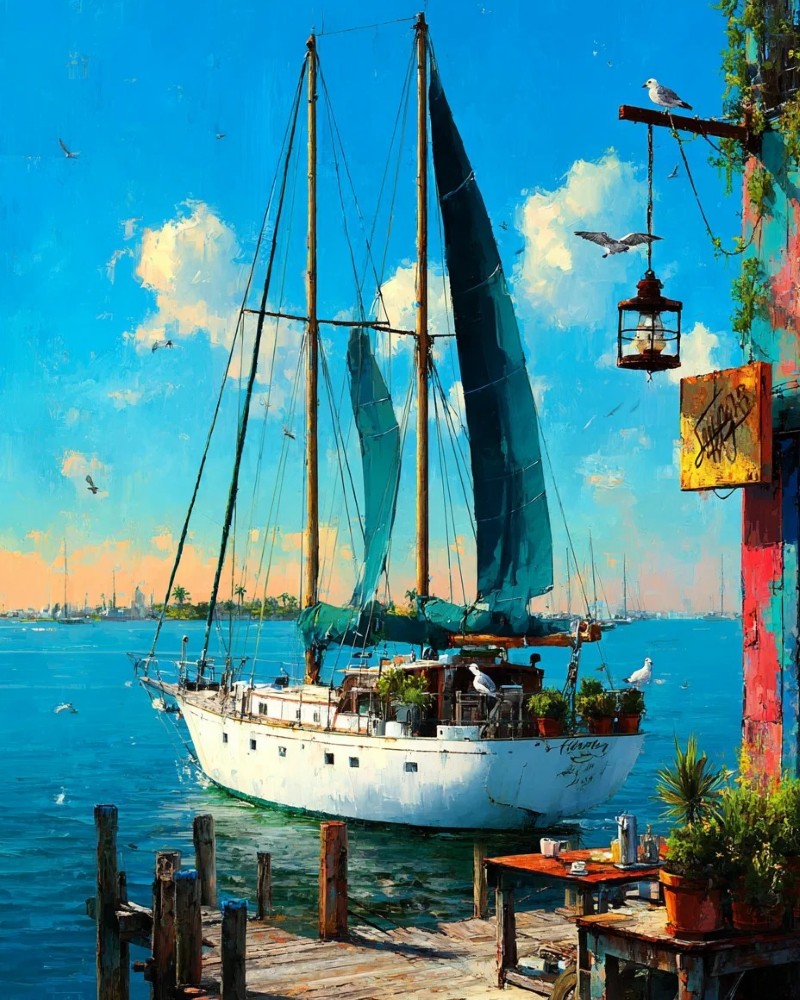 hình ảnh thuyền buồm 3
