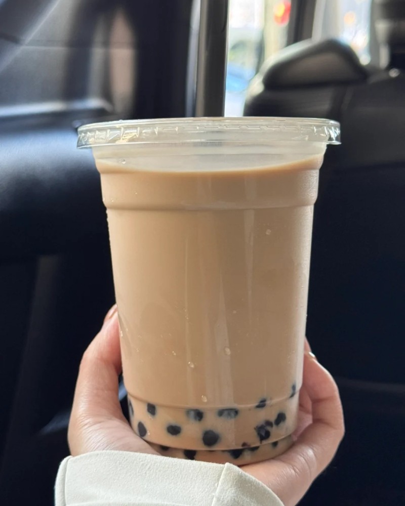 hình ảnh trà sữa tự chụp