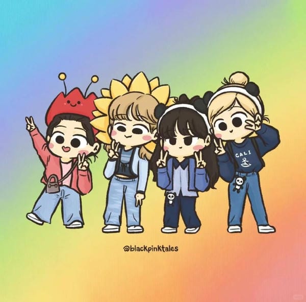 ảnh blackpink chibi (1)