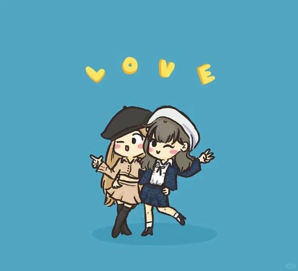 ảnh chibi blackpink