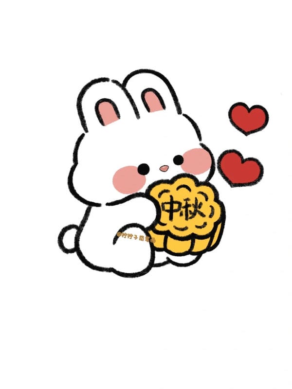 ảnh chibi thỏ