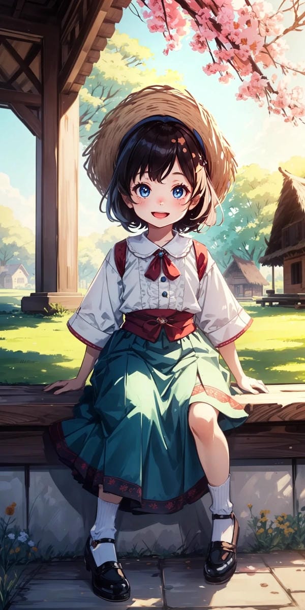 ảnh cô gái chibi