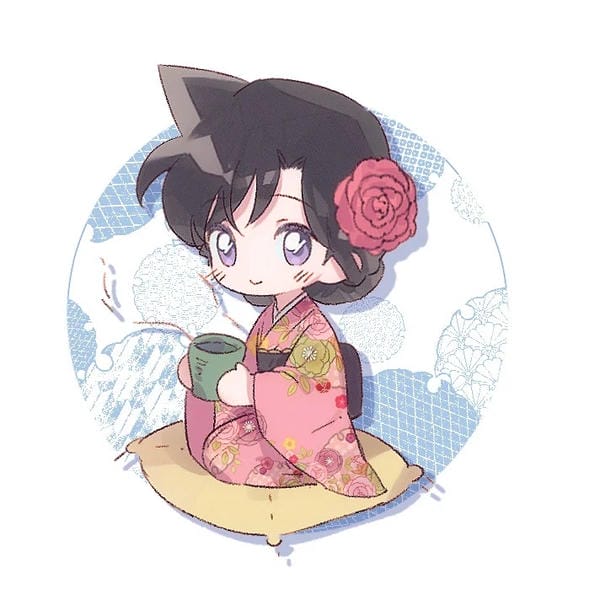 ảnh ran mori chibi