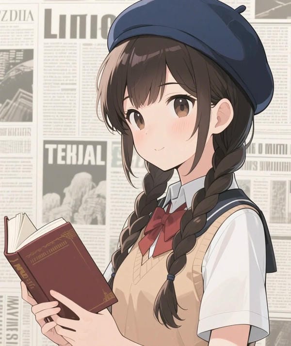 anime học sinh chibi