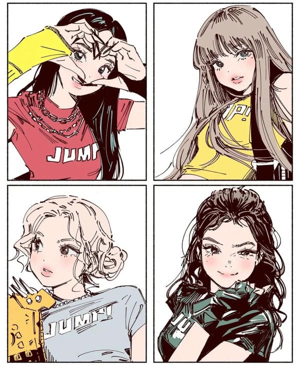 blackpink chibi cute