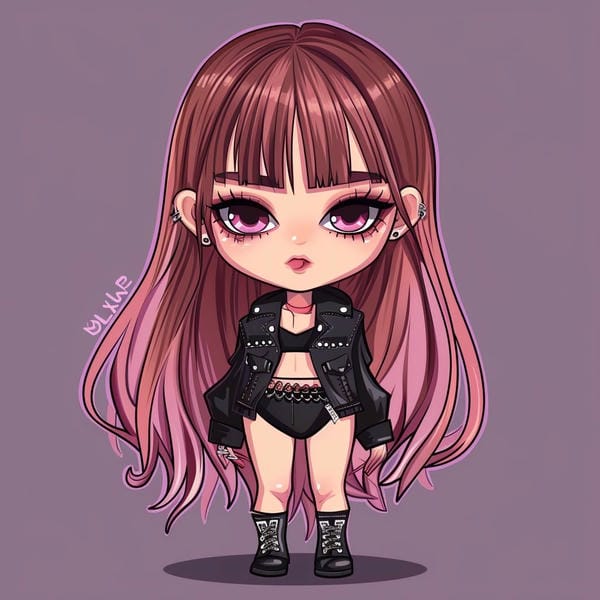 blackpink chibi lisa (17)