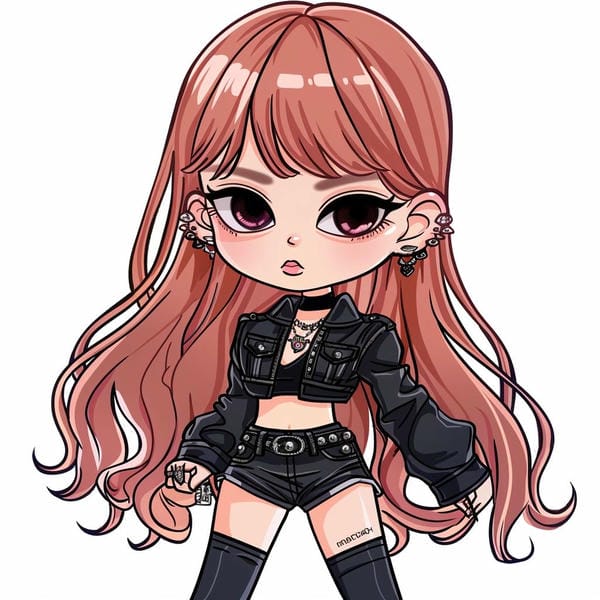 blackpink chibi lisa (19)