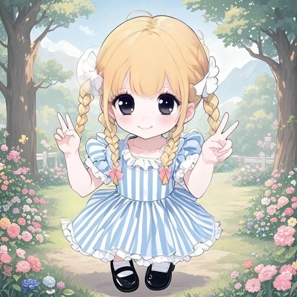 chibi bé gái (12)