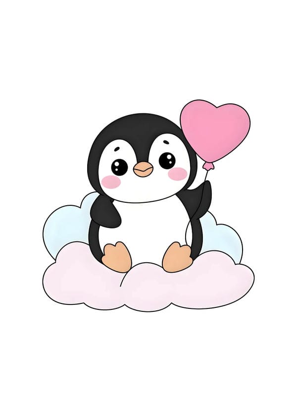 chibi chim cánh cụt