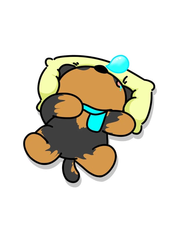 chibi chó con