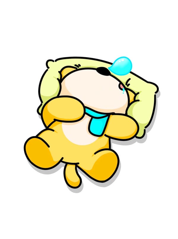 chó chibi cute