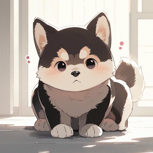 chó con chibi​