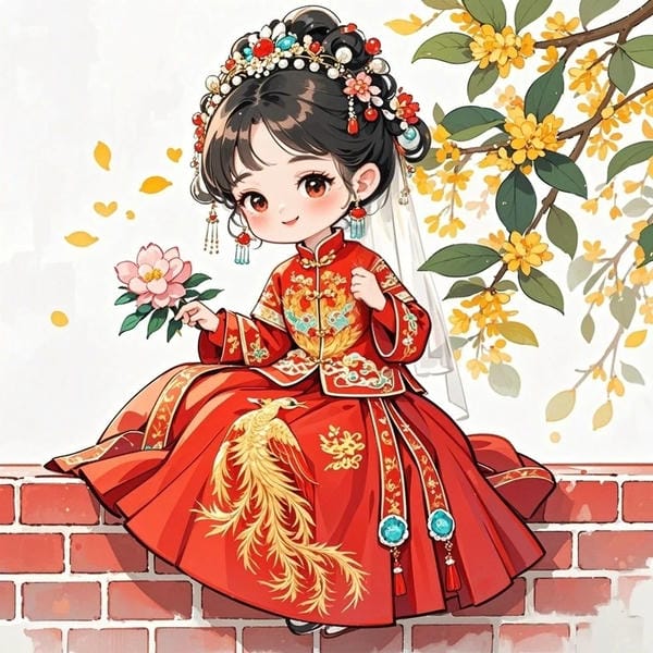 cô dâu chú rể chibi (23)