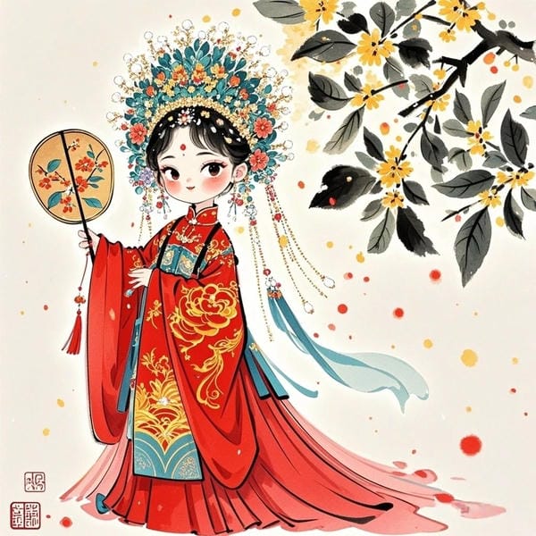 cô dâu chú rể chibi (25)