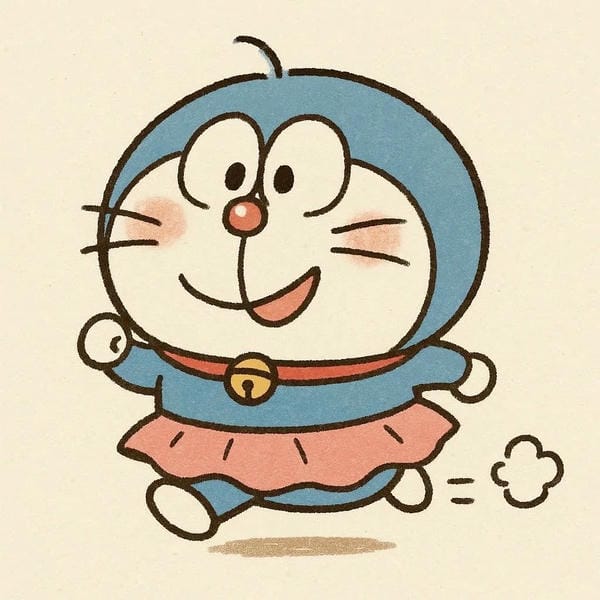 doraemon chibi dễ thương
