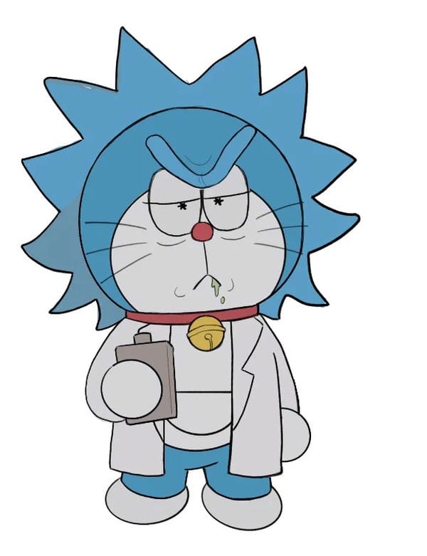 doraemon cute chibi