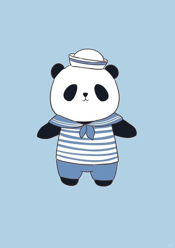 gấu trúc chibi (11)