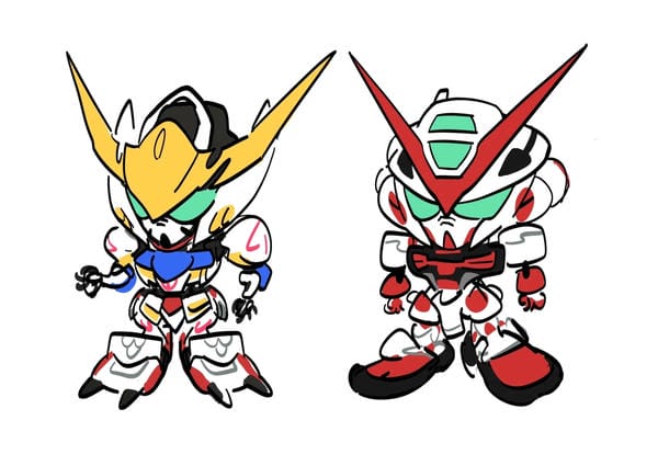 gundam chibi anime
