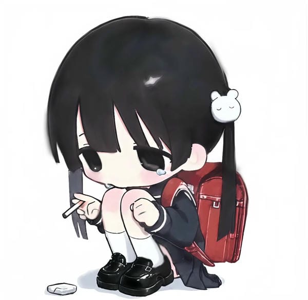 hình chibi cô gái