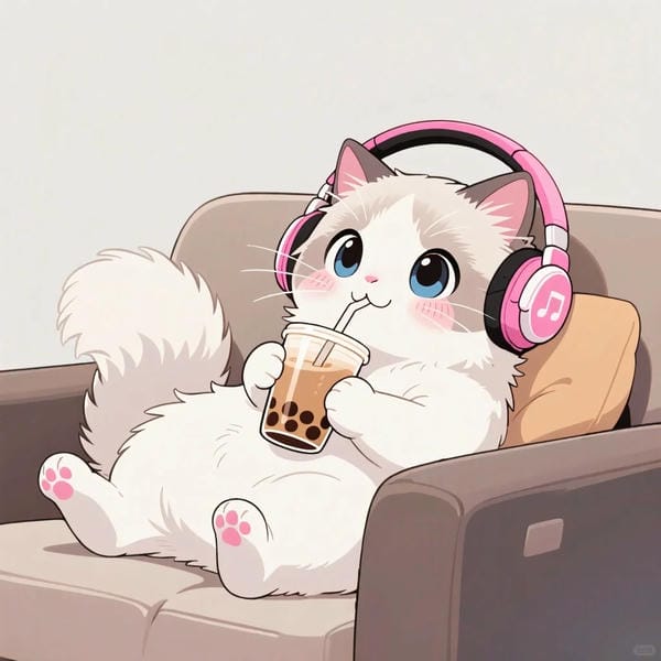 hình chibi cute mèo
