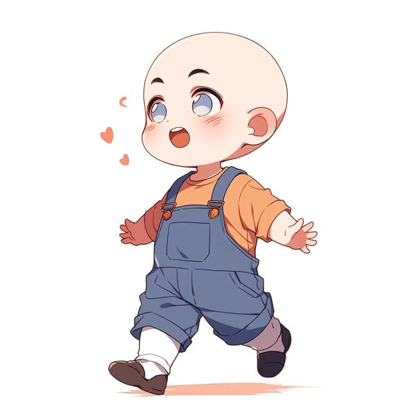 hình chú tiểu chibi (10)