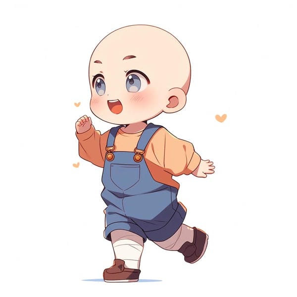 hình chú tiểu chibi (11)