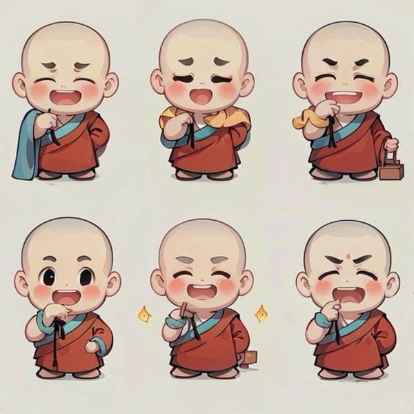 hình chú tiểu chibi (21)