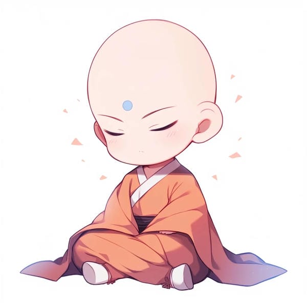 hình chú tiểu chibi (5)