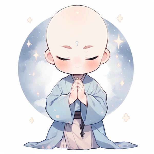 hình chú tiểu chibi (6)