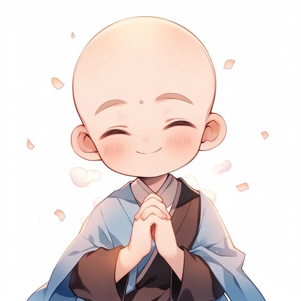 hình chú tiểu chibi (7)