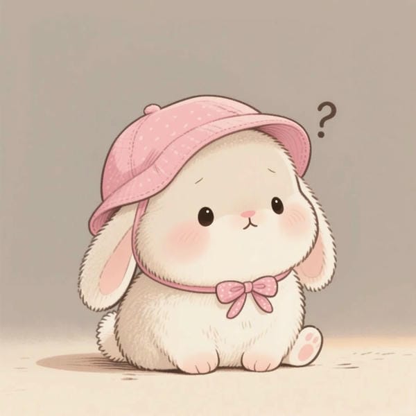 hình con thỏ chibi
