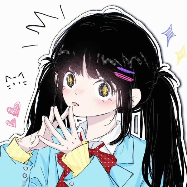 hình học sinh chibi