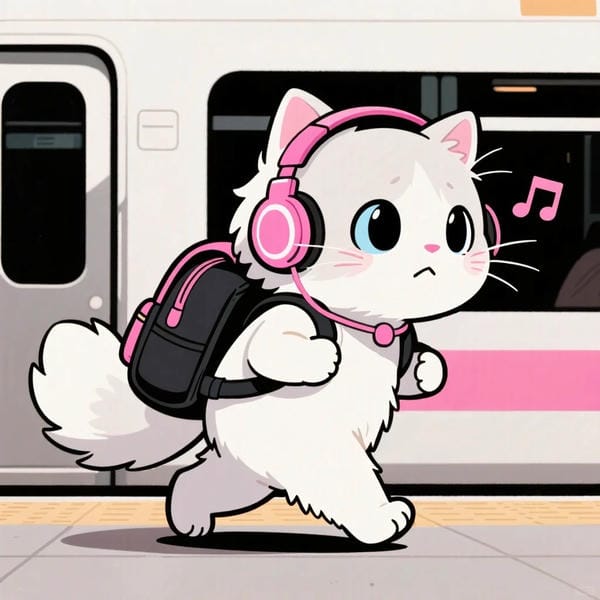 hình mèo chibi cute