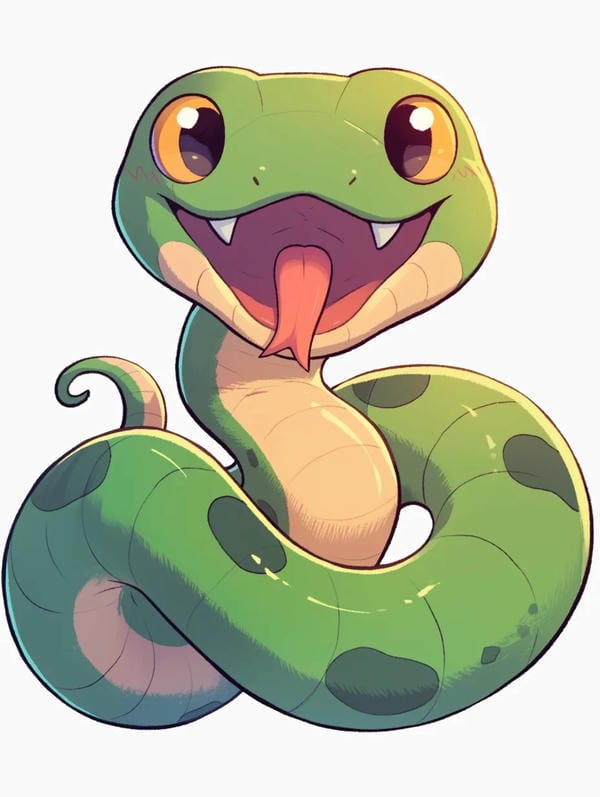 hình rắn chibi (15)