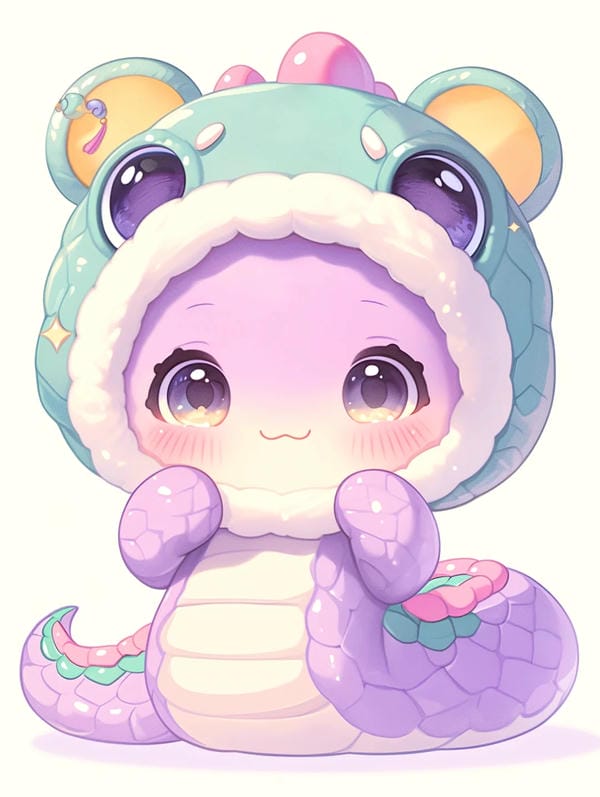 hình rắn chibi (27)