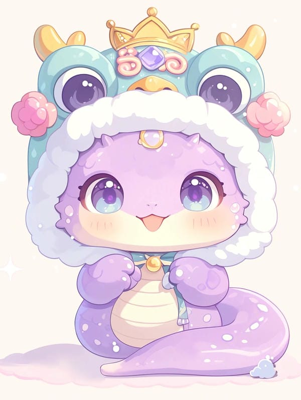 hình rắn chibi (29)