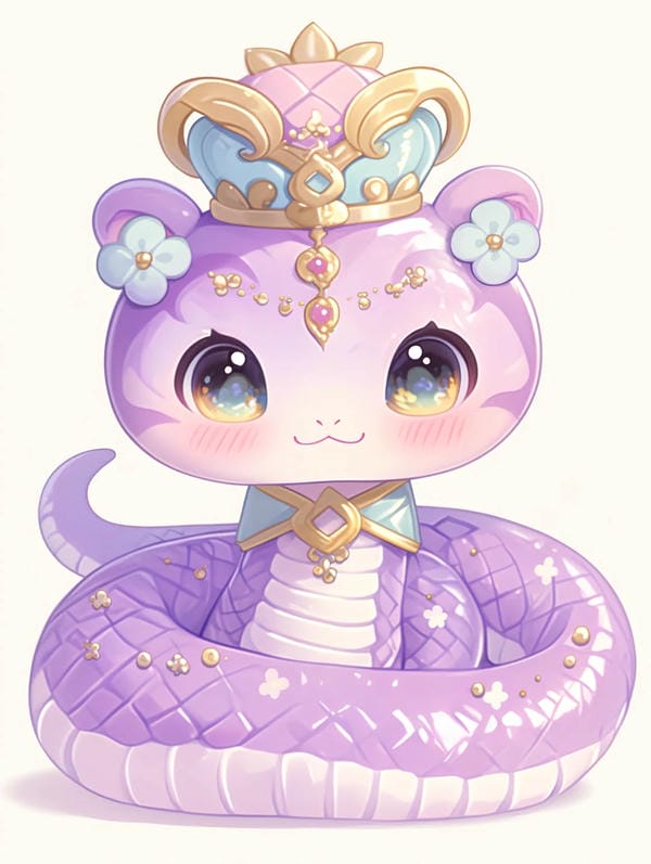 hình rắn chibi (30)