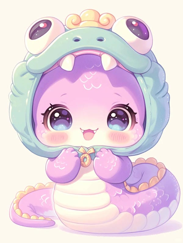 hình rắn chibi (32)