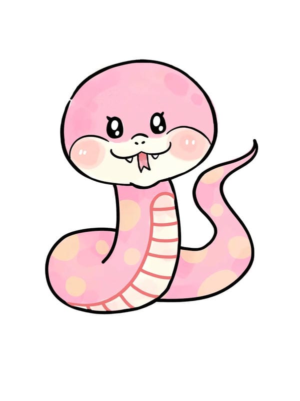 hình rắn chibi (9)