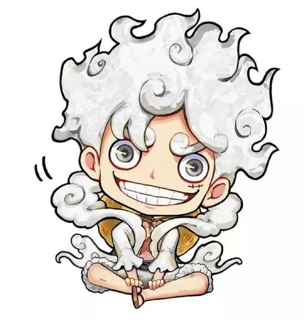 luffy gear 5 chibi (2)