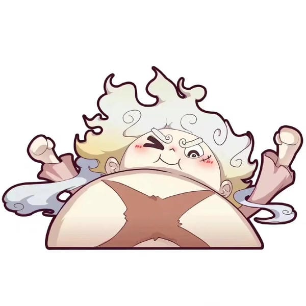 luffy gear 5 chibi (23)