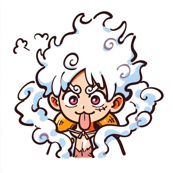 luffy gear 5 chibi (3)