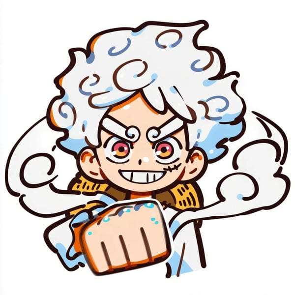 luffy gear 5 chibi (6)