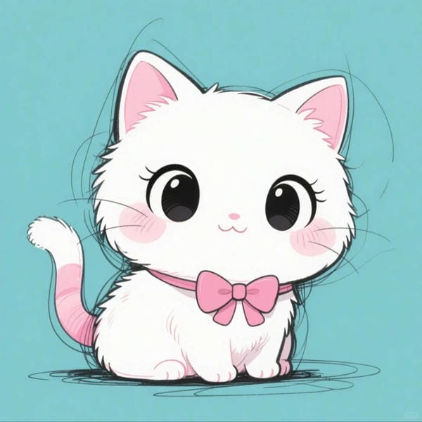 mèo cute chibi (19)