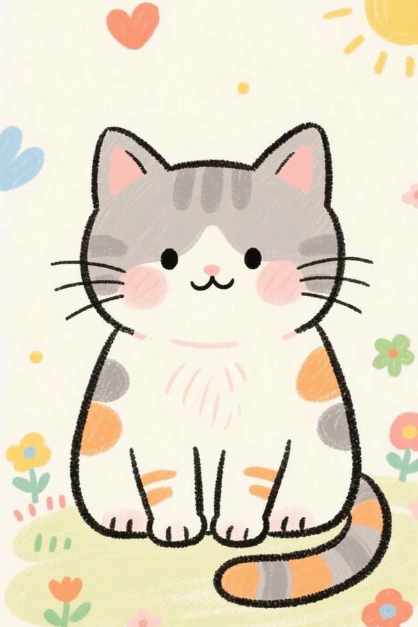 mèo cute chibi (5)